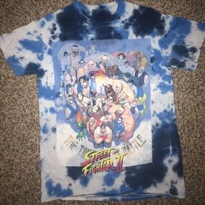 Street fighter tie dye tee!